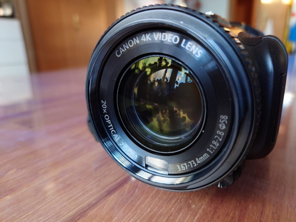 Canon Legria G70 Objektiv