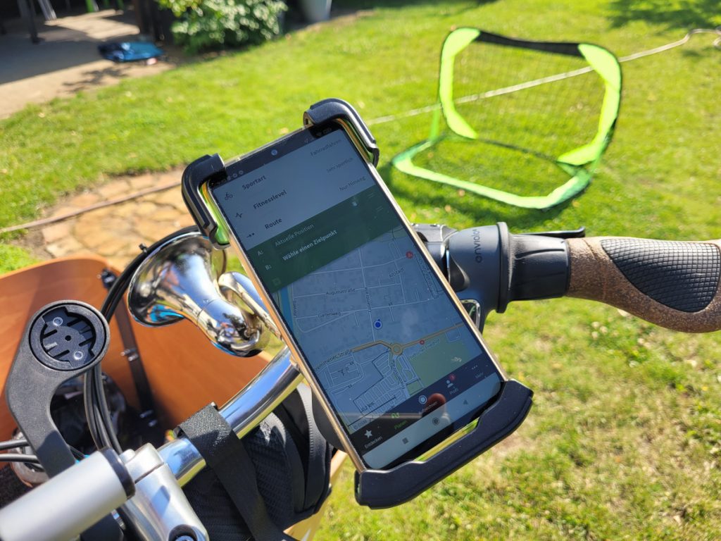 Bikepacking mit Kindern - Navigation mit Komoot